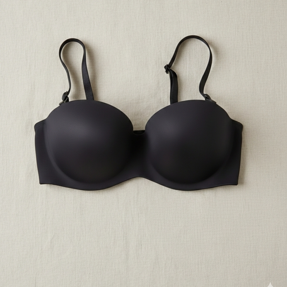 Victoria's Secret Black Strapless Bra